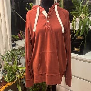 The Normal Brand Terracotta Hoodie